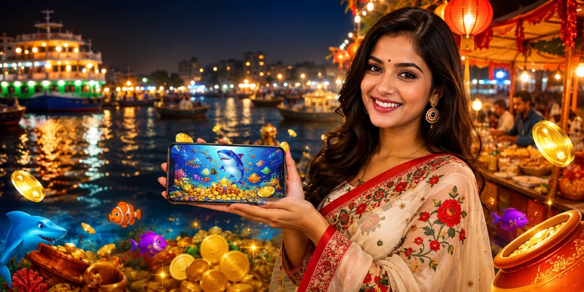 ঢাকায় পহেলা বৈশাখ থিমে gt99 ফিশিং গেমে ভিআইপি পুরস্কার জিতছেন একজন খেলোয়াড়