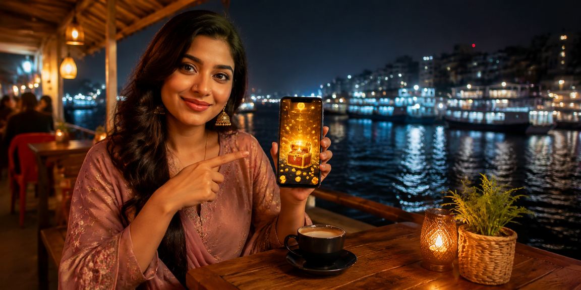 ঢাকায় মোবাইলে gt99 ক্যাসিনো অ্যাপ ব্যবহার করছেন একজন ব্যবহারকারী