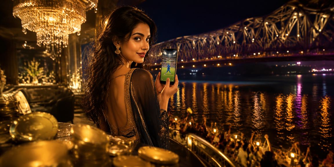 বাংলাদেশে ক্রিকেট বেটিং গেম উপভোগ করছেন একজন খেলোয়াড়